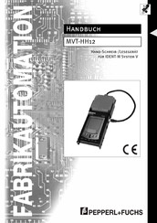 Pepperl+Fuchs MVT-HH12 Handbuch