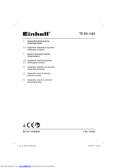 Einhell 11046 Originalbetriebsanleitung