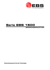 EBS EBS-1500 Bedienungsanleitung