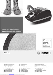 Bosch BSG L5ZOOO1 Gebrauchsanleitung