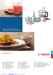 Bosch MUZ9VLP1 Serie Gebrauchsanleitung