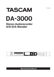 Tascam DA-3000 Benutzerhandbuch