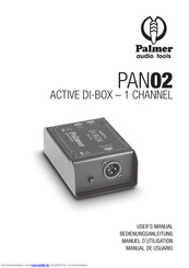 Palmer PAN02 Bedienungsanleitung
