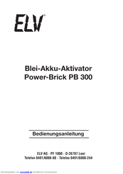 ELV Power-Brick PB 300 Bedienungsanleitung