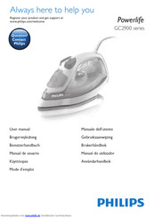 Philips Powerlife GC2900 series Benutzerhandbuch