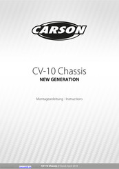 Carson CV-10 Chassis Montageanleitung