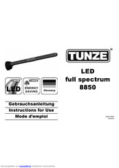Tunze led full spectrum 8850 Gebrauchsanleitung