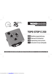 Windhager Topo Stop E250 Bedienungsanleitung