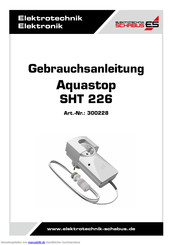 Elektrotechnik Schabus 300228 Gebrauchsanleitung