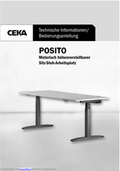 Ceka POSITO Technische Informationen/Bedienungsanleitung