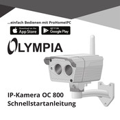 Olympia OC 800 Schnellstartanleitung