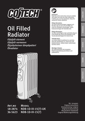 CO/Tech NDB-1D-III-15(7)-UK Bedienungsanleitung