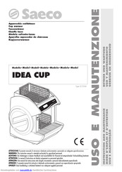 Saeco IDEA CUP Handbuch