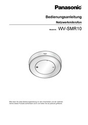 Panasonic WV-SMR10 Bedienungsanleitung