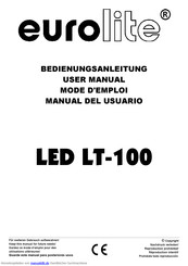 EuroLite LED LT-100 Bedienungsanleitung