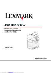 Lexmark C772n Installationshandbuch