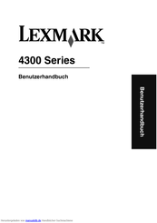 Lexmark 4300 Serie Benutzerhandbuch