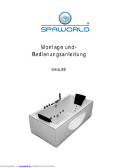 Spaworld DANUBE Montage- Und Bedienungsanleitung