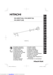 Hitachi Koki CG 23ECPS Bedienungsanleitung