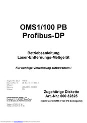 Leuze OMS100 PB Betriebsanleitung