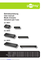 Goobay 58978 Betriebsanleitung