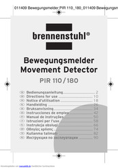 brennenstuhl PIR 180 Bedienungsanleitung