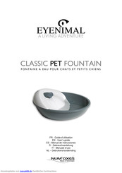 EYENIMAL CLASSIC PET FOUNTAIN Gebrauchsanleitung