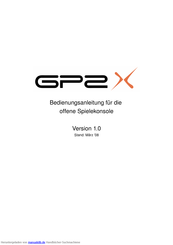 Gamepark Holdings GP2X-F200 Benutzerhandbuch