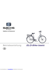 Sachs Bikes basic Betriebsanleitung