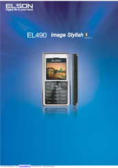 Elson EL490 Gebrauchsanweisung