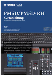 Yamaha PM5D-RH Kurzanleitung