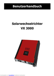 Effekta VX 3000 Benutzerhandbuch