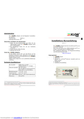 DH electronics XLON USB Installations-Kurzanleitung