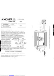 Kicker ZX300.1 Benutzerhandbuch