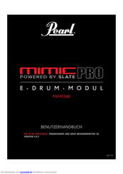 Pearl Mimic Pro MIMP24B Benutzerhandbuch