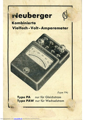 Neuberger PAW Handbuch