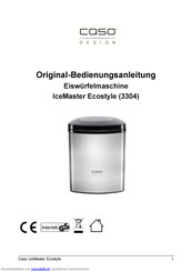 CASO DESIGN IceMaster Ecostyle Original Bedienungsanleitung