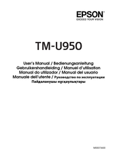 Epson TM-U950 Bedienungsanleitung