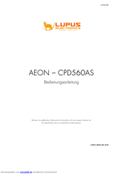 Lupus AEON -CPD560AS Bedienungsanleitung