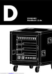 d&b audiotechnik Z5330.001 Handbuch