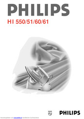 Philips HI 550 Gebrauchsanweisung