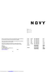 Novy Pro'Line D 7205/7 Gebrauchsanleitung