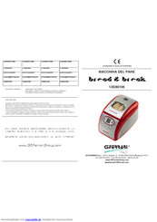 G3 Ferrari bread & break 1XE80100 Anleitung