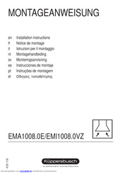 Küppersbusch EMA1008.0E Montageanweisung