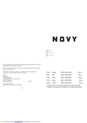 Novy Escade 7025/7 Gebrauchsanleitung