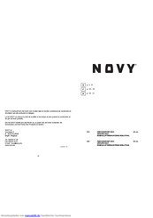 Novy 810 Gebrauchsanleitung