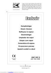 Kalorik Exclusiv EXC SFC 2 Gebrauchsanleitung