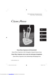 Cleanmaxx Supreme 7638 Gebrauchsanleitung