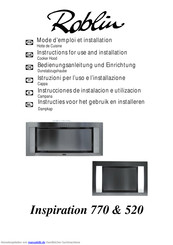 ROBLIN Inspiration 770 Bedienungsanleitung Und Einrichtung
