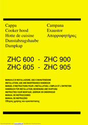 Zanussi ZHC 900 Handbuch Für Installation, Bedienung Und Wartung